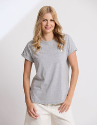 Stella & Gemma - Soho cuff crew tee